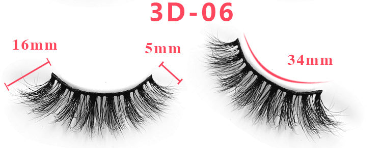 3D Mink Eyelashes 10 Pairs Deal