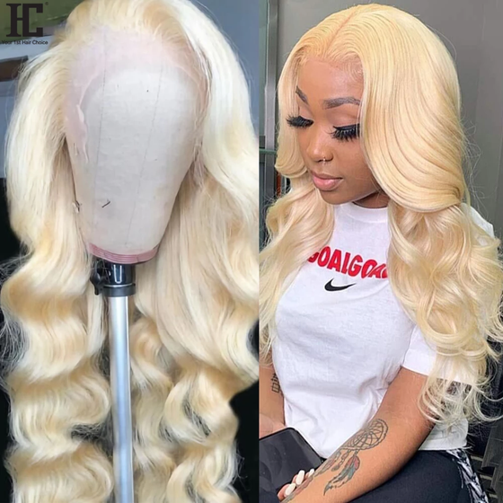 Luxury 613 Blonde Human Hair 5×5 Closure Wigs