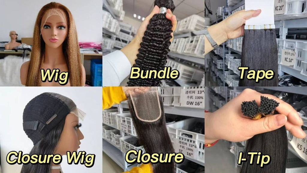 Wigs Bundles Closures Deals