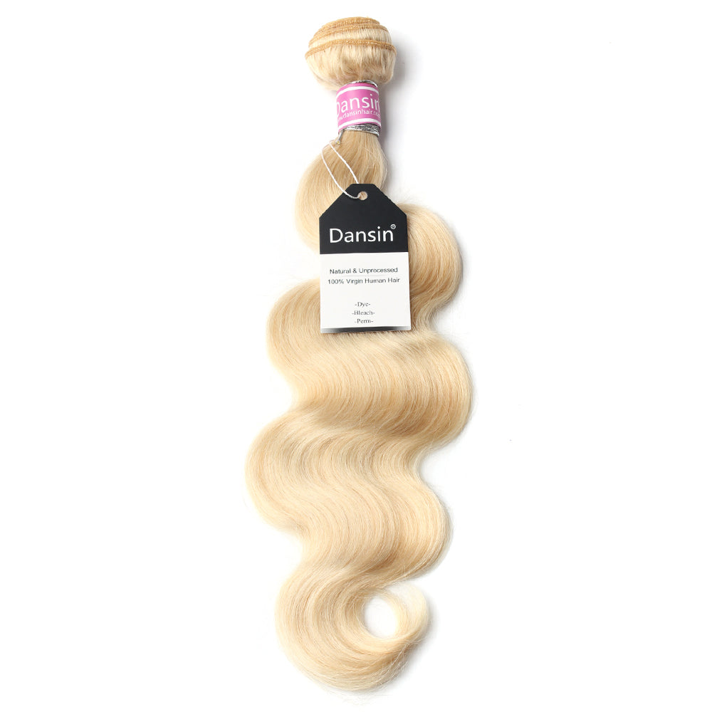 Luxury 10A 613 Blonde Peruvian Body Wave Hair 1 Bundle