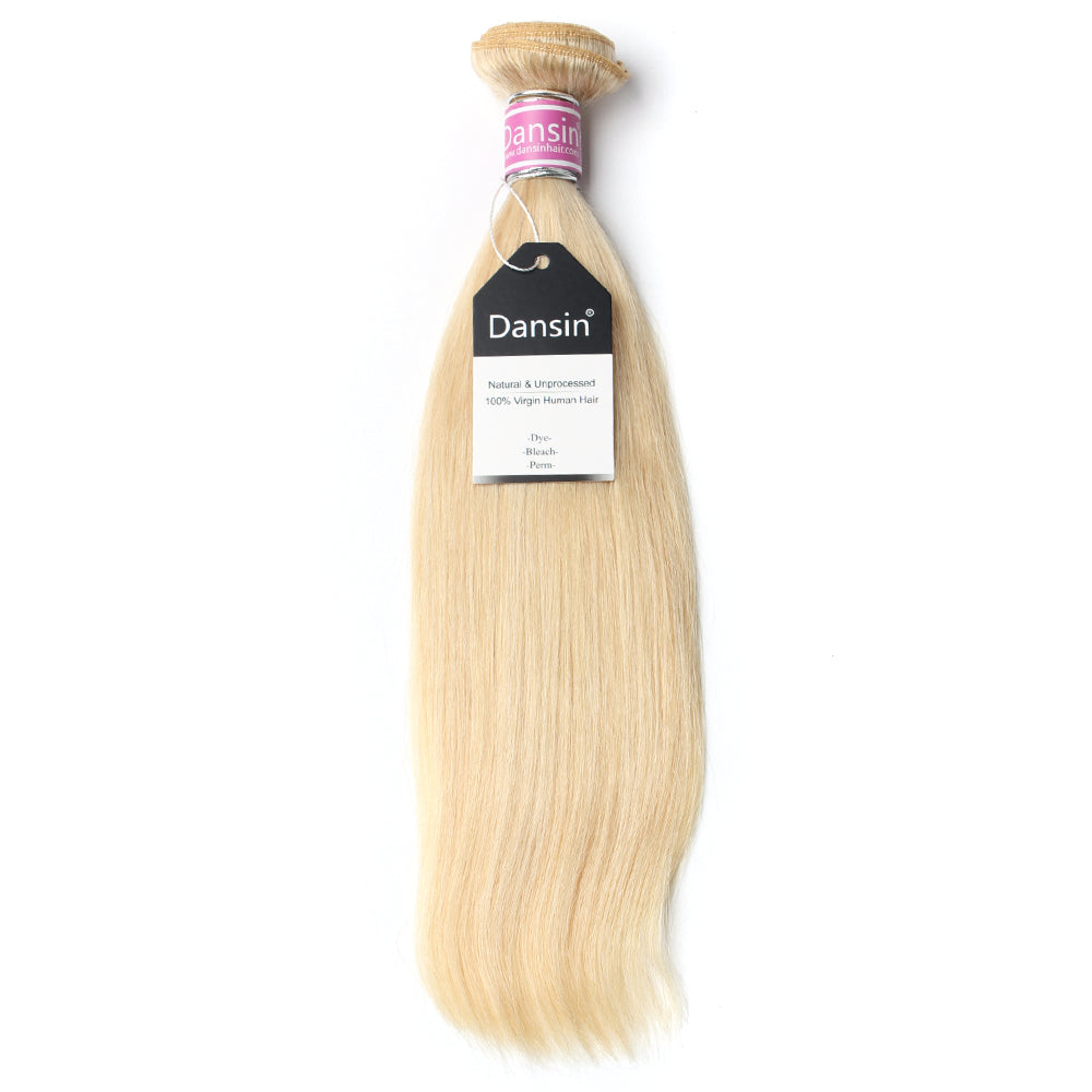 Luxury 10A Peruvian 613 Blonde Straight Hair 1 Bundle