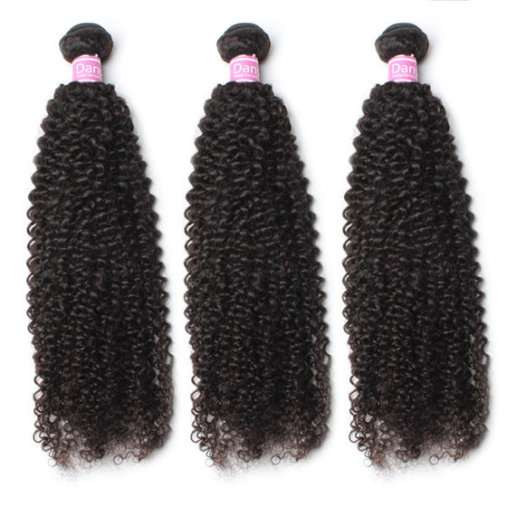 Peruvian Kinky Curly Hair 3 Bundles