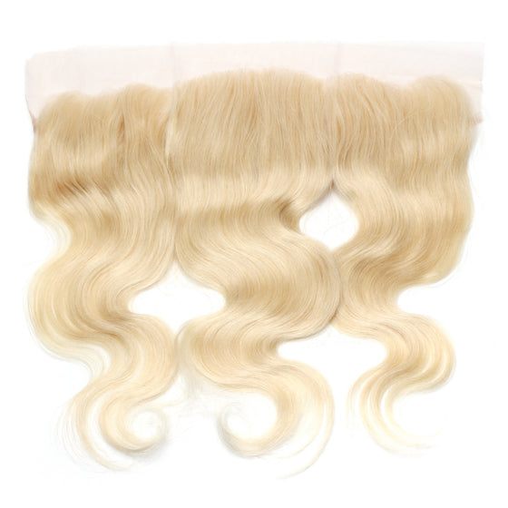Luxury 10A 613 Blonde Body Wave Lace Frontal