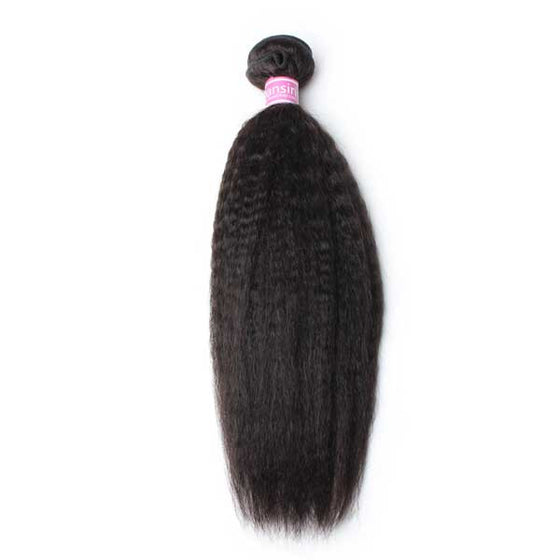 Luxury 10A Peruvian Kinky Straight Hair 1 Bundle